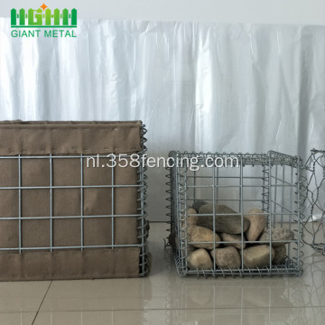 Standaard gegalvaniseerde rotswand Gabion Box Cage